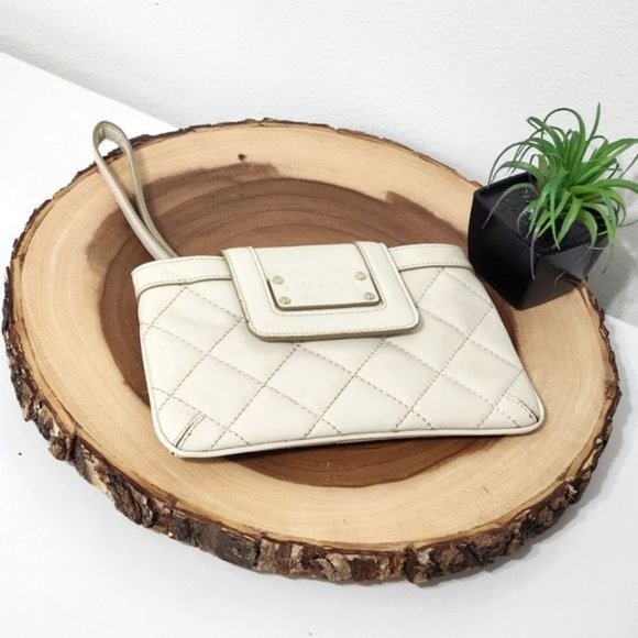 Kate Spade Wallet Pouch Patent Leather  Logo Zip - Picture 2 of 12